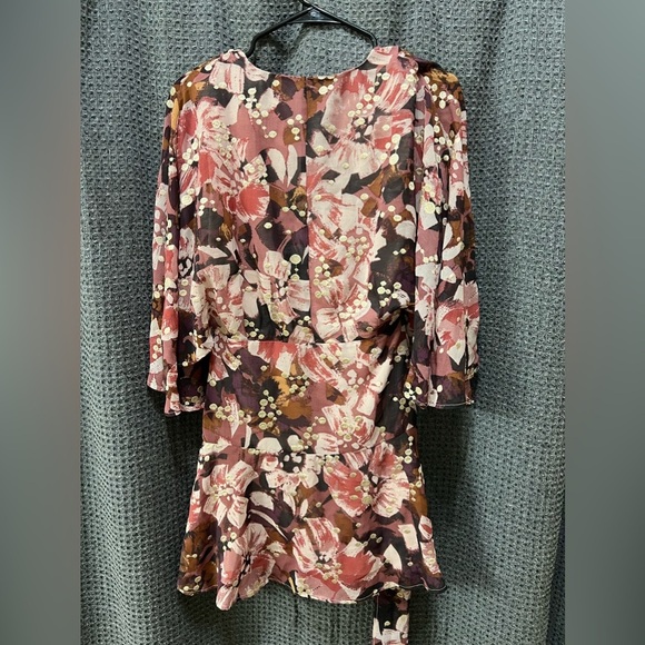 BTFL-Life Wrap Dress - Picture 2 of 5